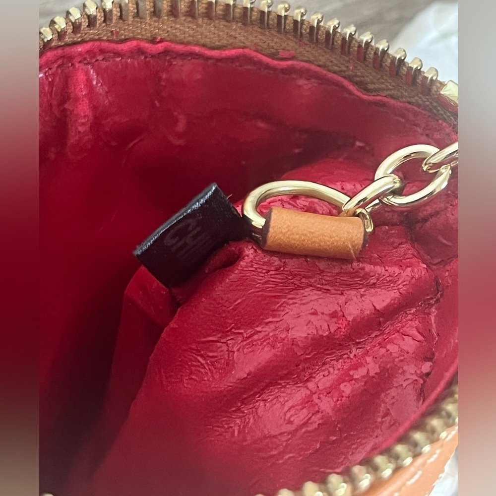 Dooney & Bourke Beige and Tan Wristlet - Picture 12 of 12